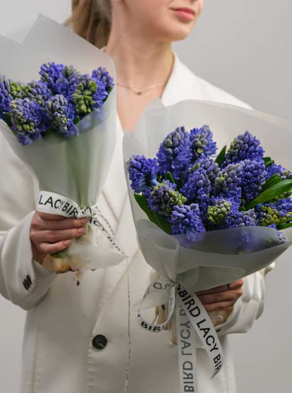 Моно гиацинтов синих