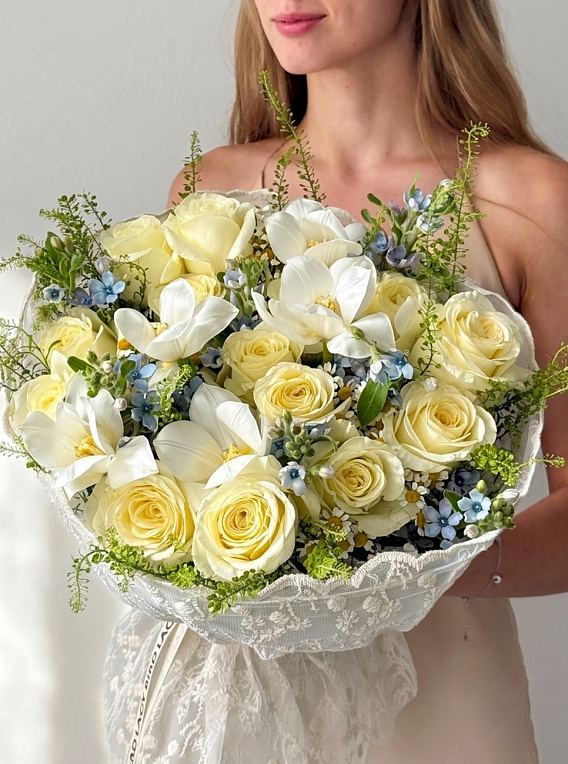 Bouquet of lace