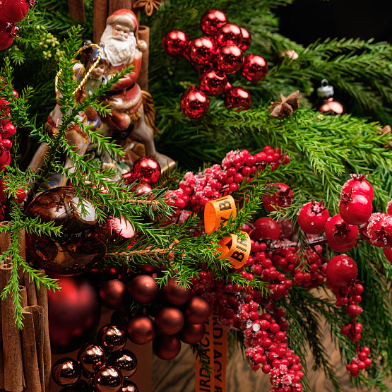 Композиция с корицей «Пряности и сладости»