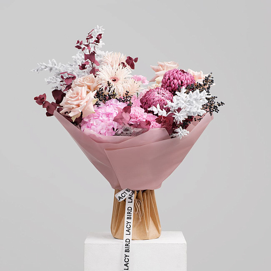 «Морозное дыхание» авторский букет