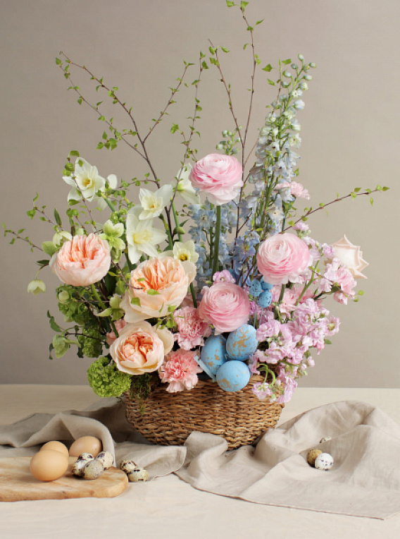 Пасхальная композиция «Доброе утро»