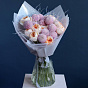 Garden Roses and Chrysanthemums Duo Bouquet