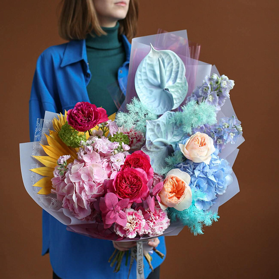 Авторский букет «Радужный»