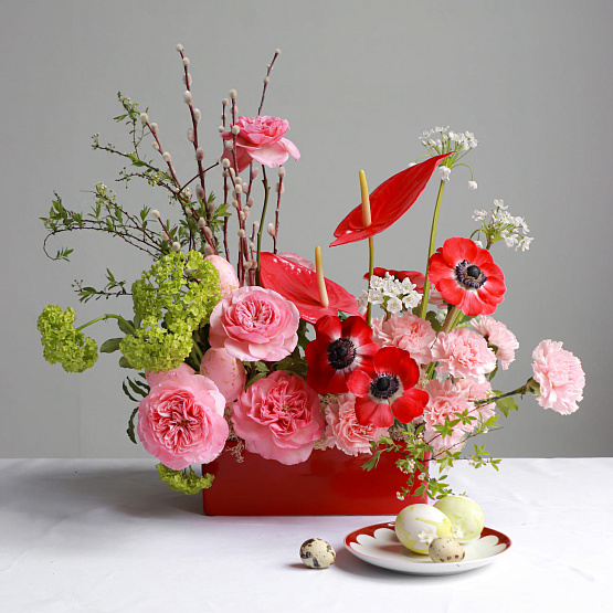 Пасхальная композиция «Сказочный мир»