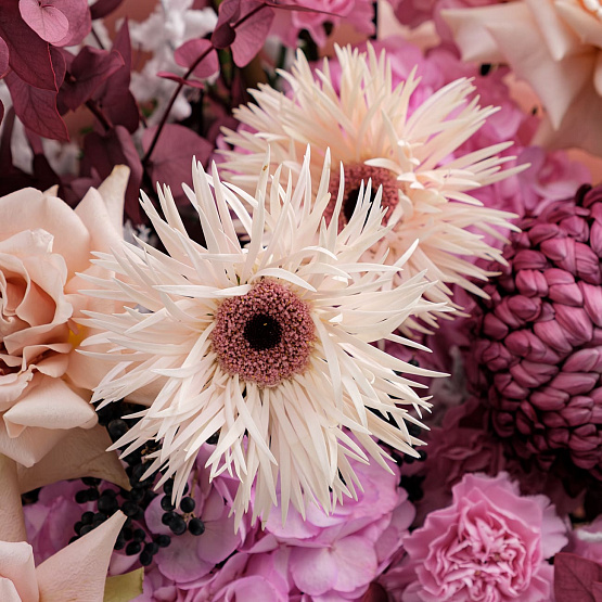 «Морозное дыхание» авторский букет