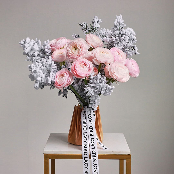 Монобукет «Снежный вальс»