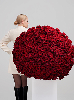 Монобукет «Сердце романтики»