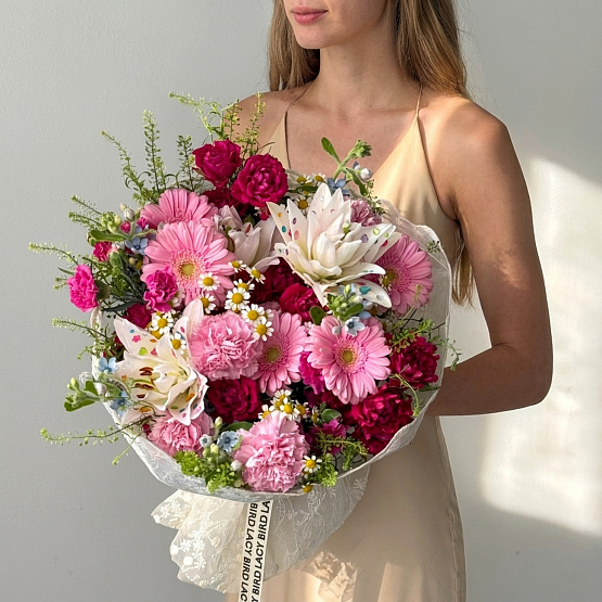 Bouquet of macrame