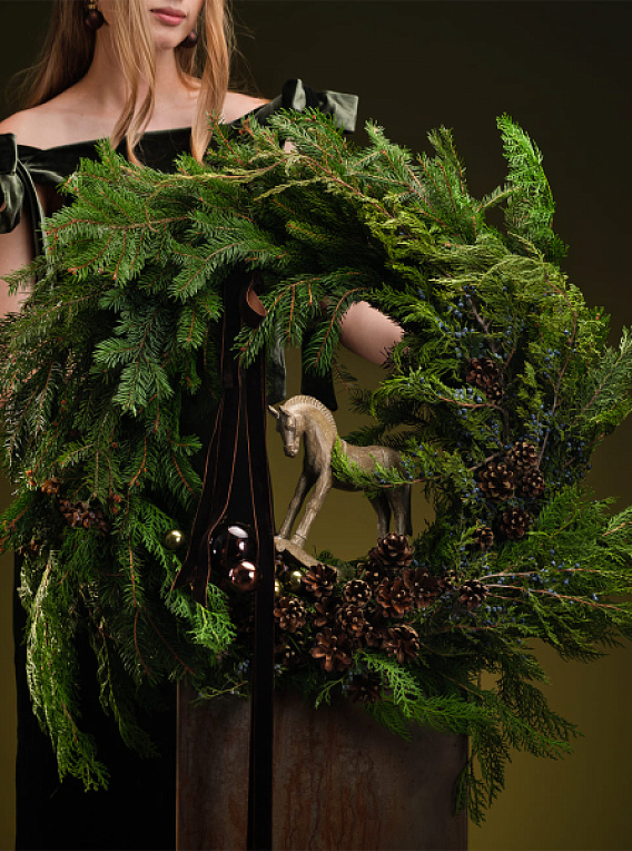 Венок «Тайны леса» L