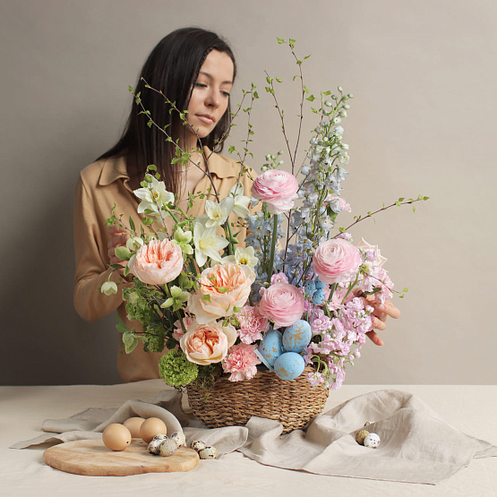 Пасхальная композиция «Доброе утро»