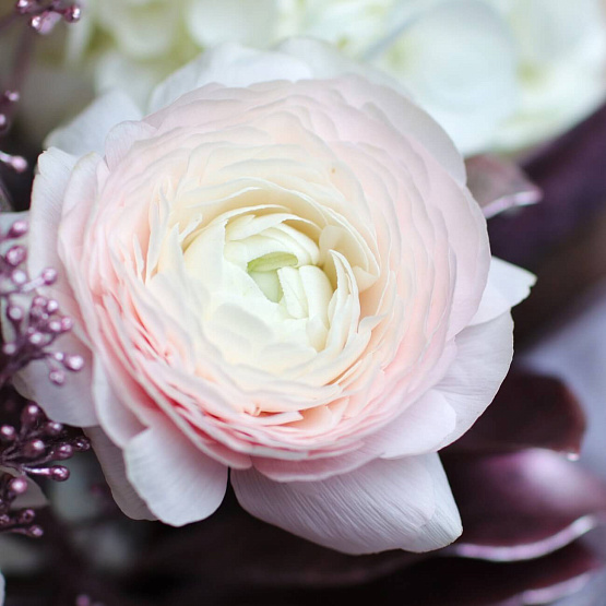 Дуобукет «Розовый лед»