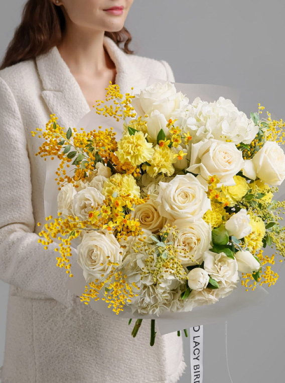 «Завтрак в постель» авторский букет