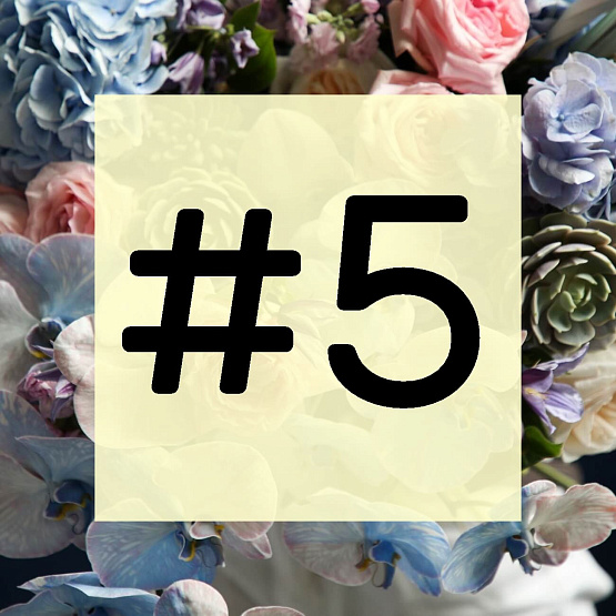 Нестандартный букет №5