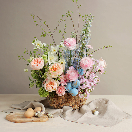 Пасхальная композиция «Доброе утро»