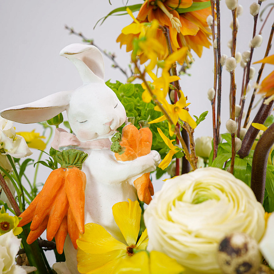 Пасхальная композиция «Чудо весны»