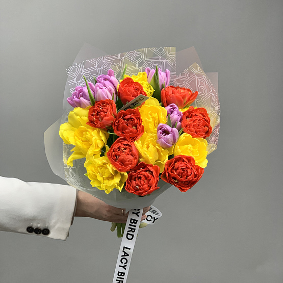 микс тюльпанов