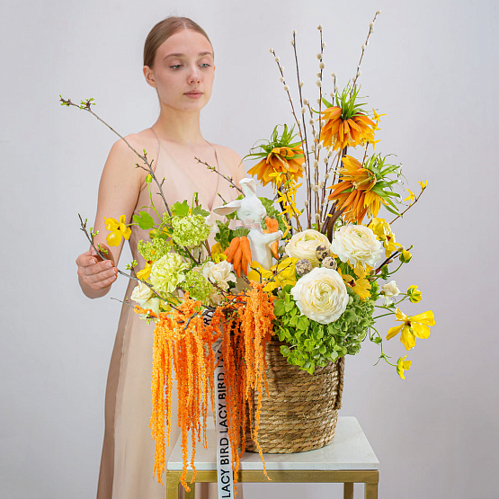 Пасхальная композиция «Чудо весны»