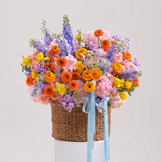 Корзина с цветами «Феерия»