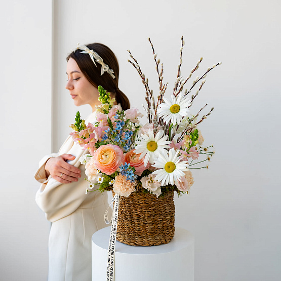 Корзина «Аромат капели»