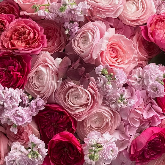 «Цветочный закат» авторский букет