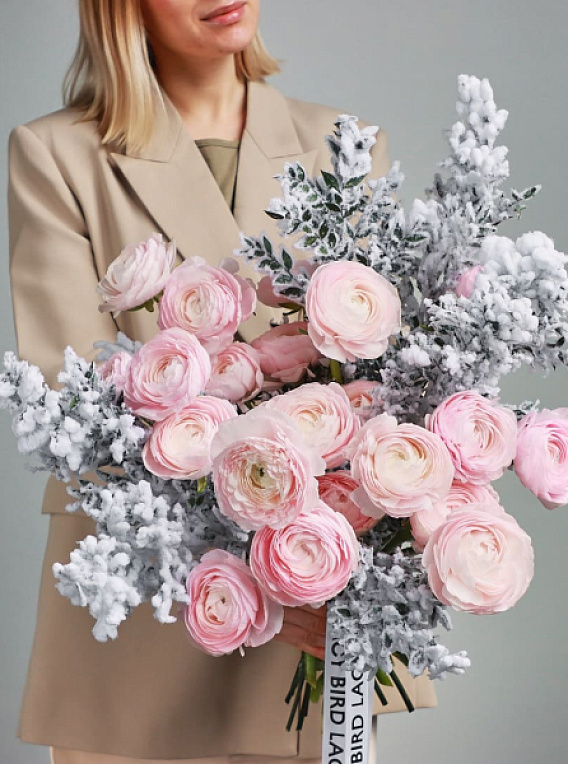 Монобукет «Снежный вальс»