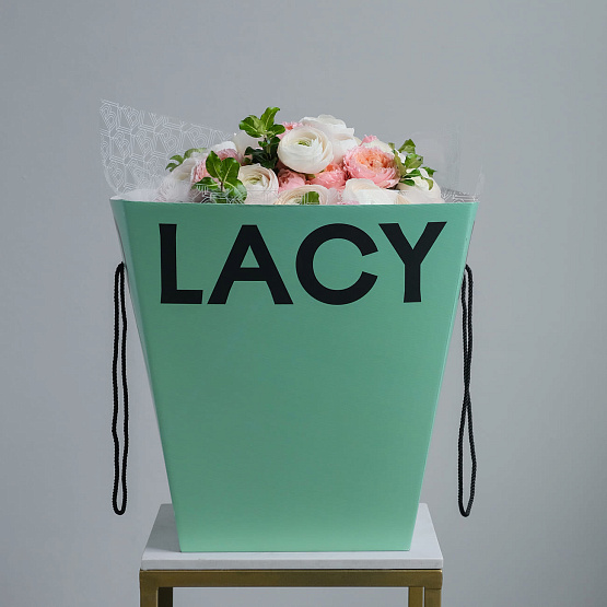 Дуобукет «Персиковое безе»