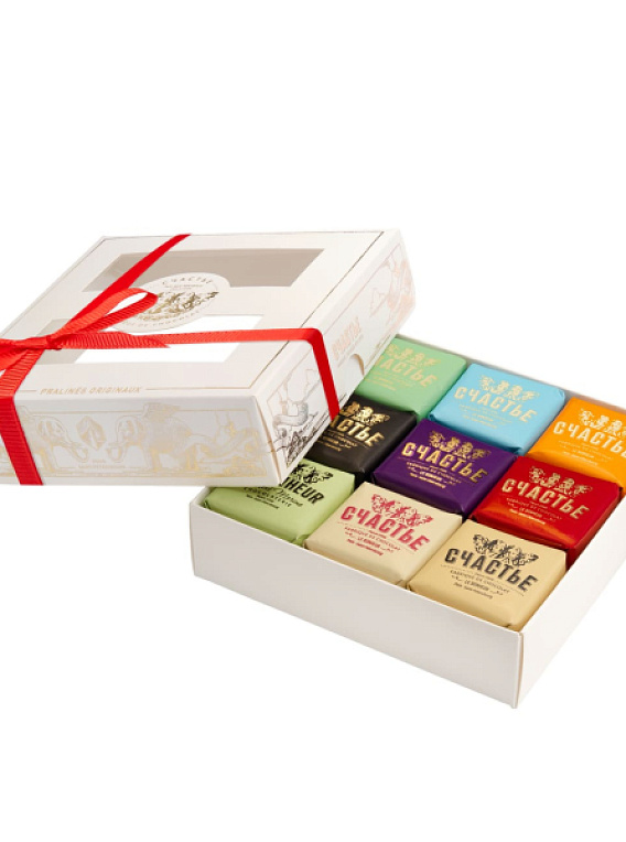 «Счастье» конфеты пралине 9 шт. № 1 , 450 г