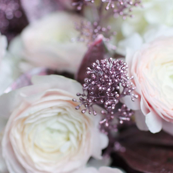 Дуобукет «Розовый лед»