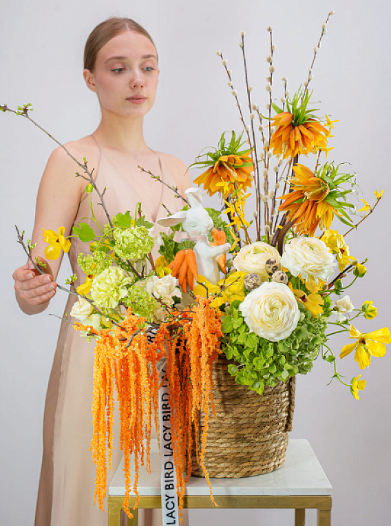 Пасхальная композиция «Чудо весны»