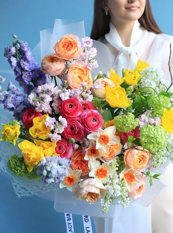Авторский букет «Симфония красок»
