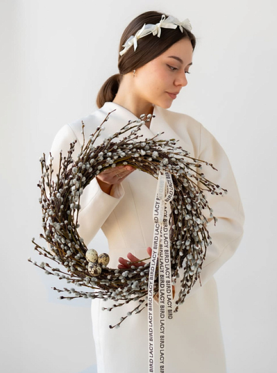 Венок из вербы