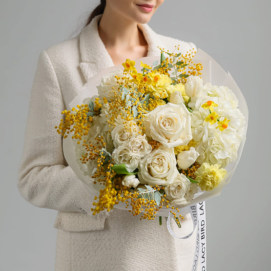 «Завтрак в постель» авторский букет