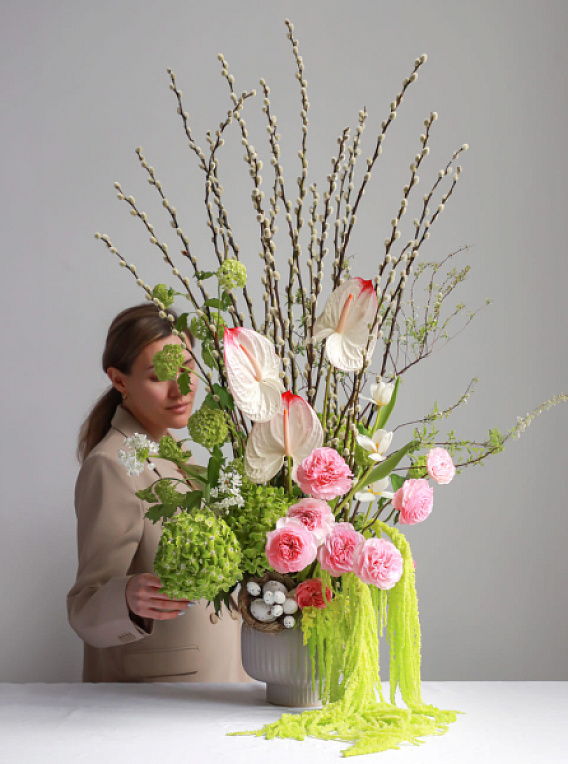 Пасхальная композиция «Краски»