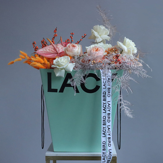 Авторский букет «Жар-птица»