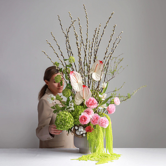 Пасхальная композиция «Краски»