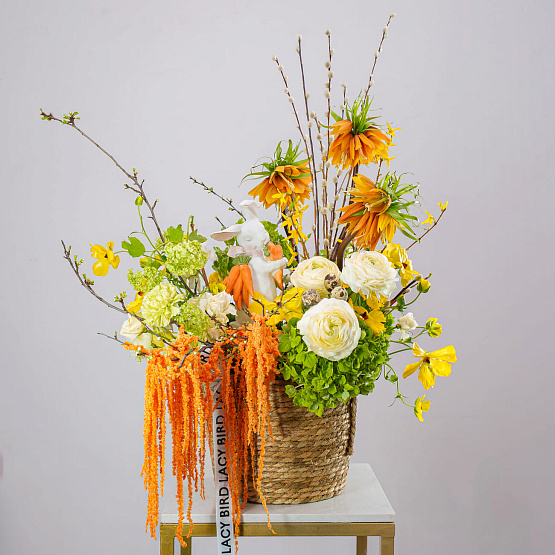 Пасхальная композиция «Чудо весны»