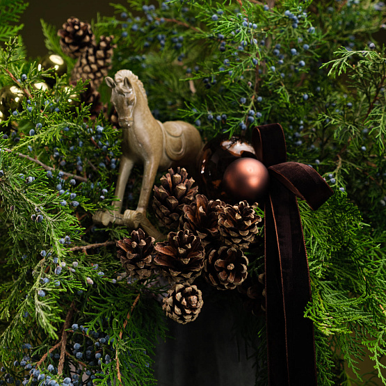 Композиция с лошадкой «Тайны леса»