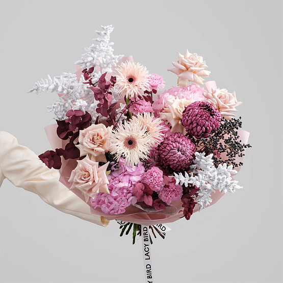 «Морозное дыхание» авторский букет