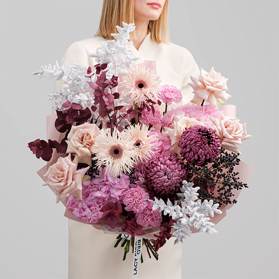 «Морозное дыхание» авторский букет