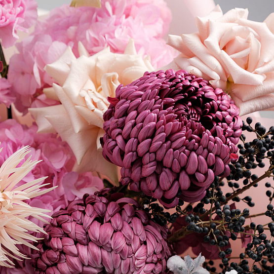 «Морозное дыхание» авторский букет