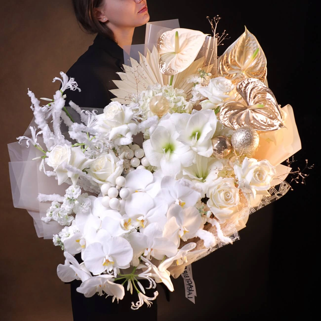 Авторский букет «Снежная королева»