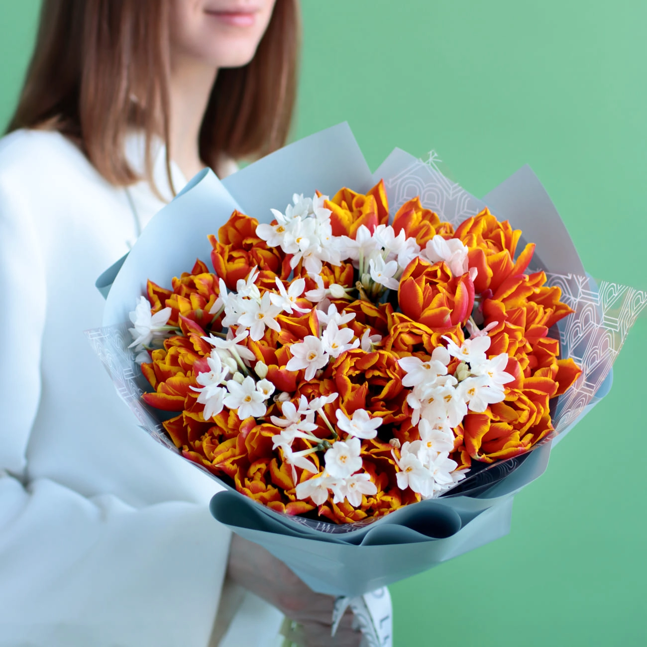 Букет «Цветочный рассвет»