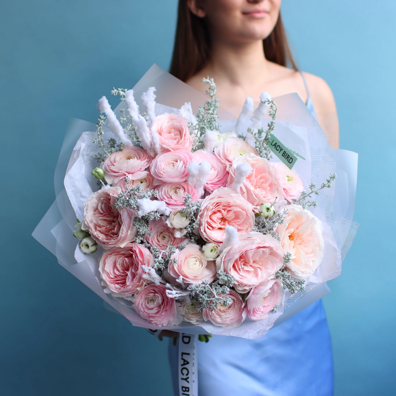 Триобукет «Морозная свежесть»