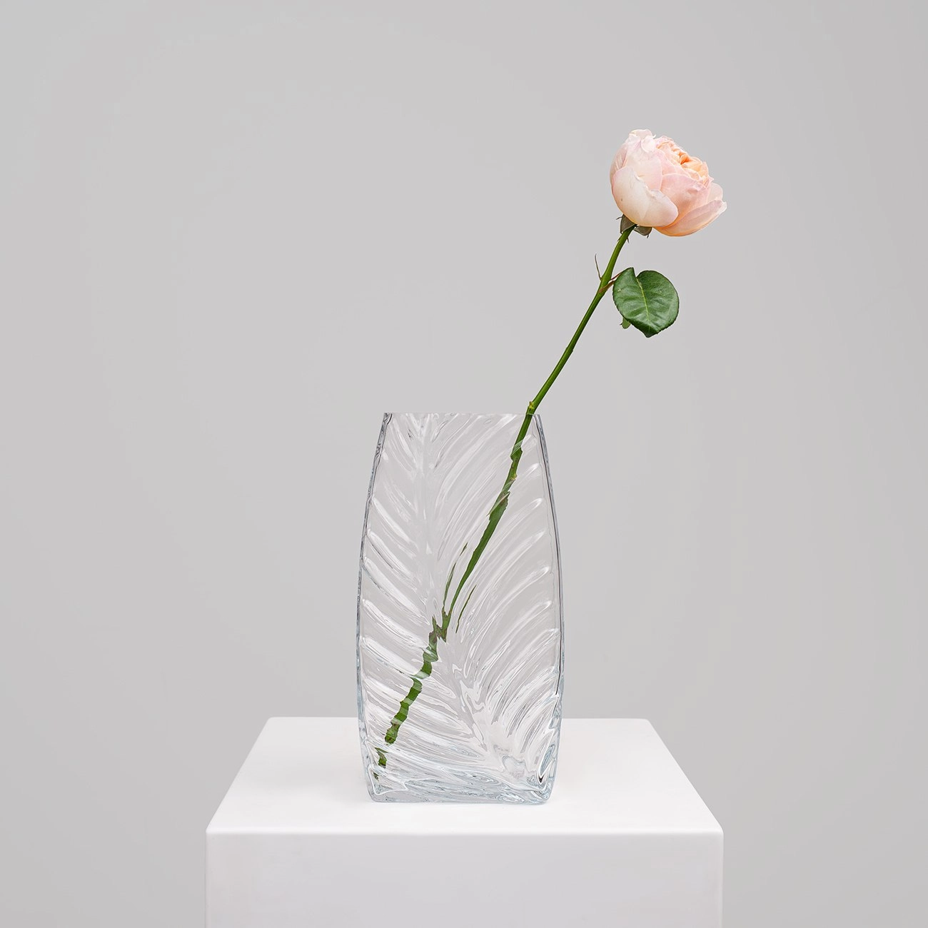 Ваза «Кристальная листва»