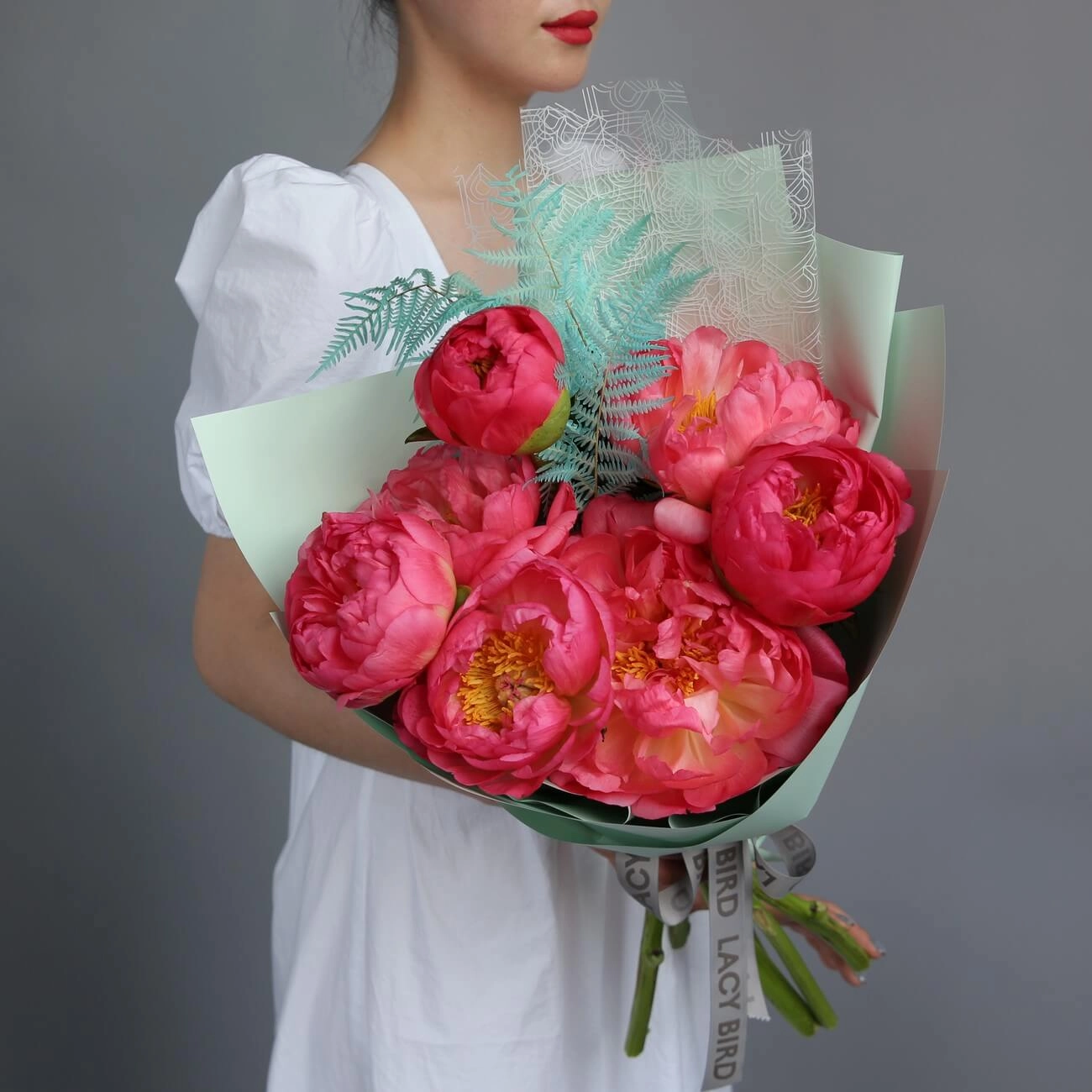 Пионы Coral Charm